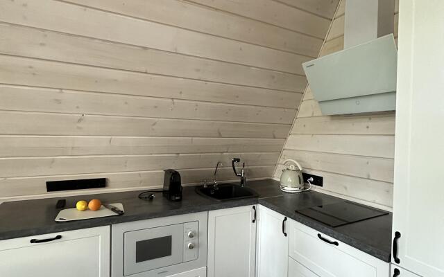 Частный дом Большой афрейм на Березовой