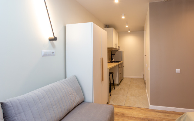 Morent s dizaynerskim remontom v ZHK «Frukty» Apartments