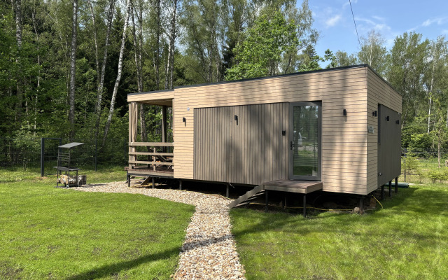 S Kaminom I Potryasayuschim Vidom Na Les Private house