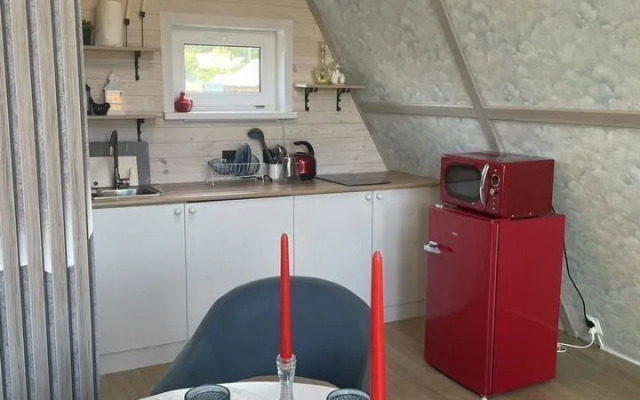 Частный дом А-фрeйм с баней и артезиaнским бaсceйном