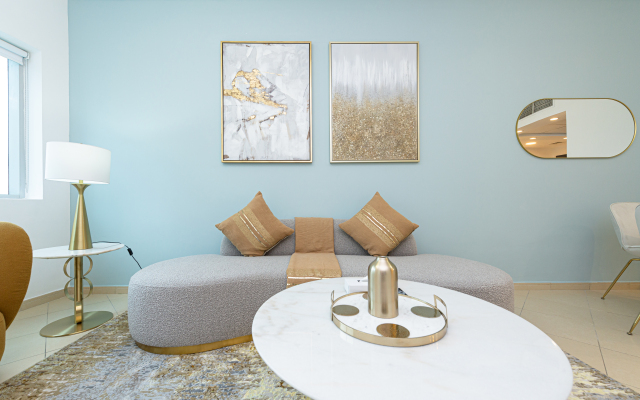 Marco Polo - 1BR with Marina Views Near Metro & Marina Mall Apartments