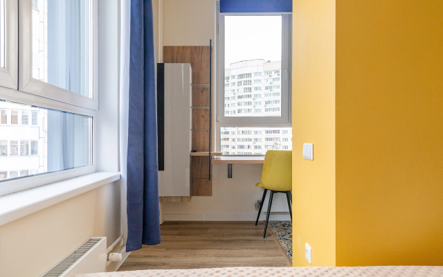 Апартаменты InHome24 Minimalist Haven: студия в современном стиле