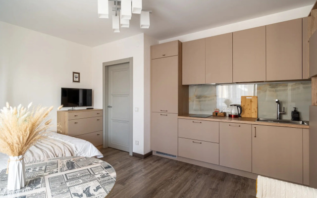 Dve podushki v Pesochnom, Sadovaya, 90 Flat