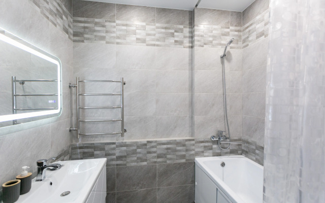 Квартира с фонтаном во дворе