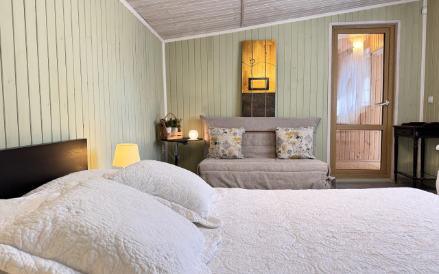 Бунгало Уютный Домик с Баней в Приютино