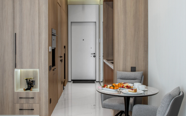 Apartamenty Premium Studia v elitnom ZK Nest One na 18 etaze (353)