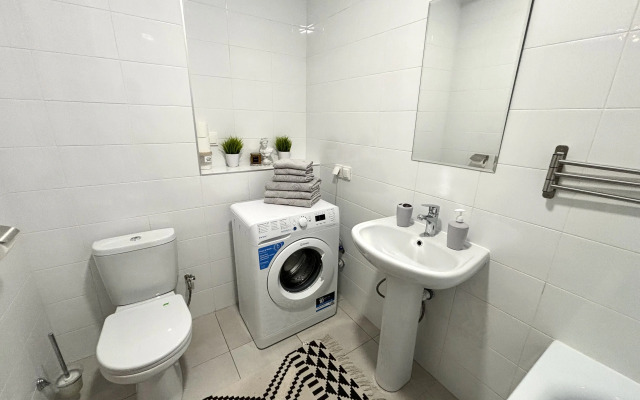 Апартаменты 1 для Пары и Семей для Командировочных до 4 гостей