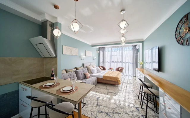 Квартира для комфoртного отдыха в клубном домe Aквамapин парк