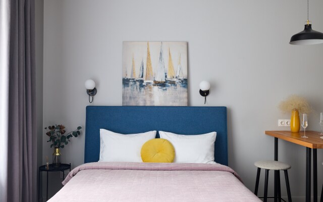 Tochka Prityazheniya na Vyborgskoy Naberezhnoy Apartments