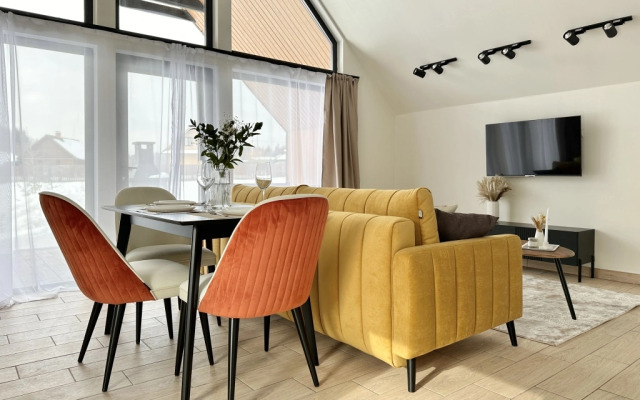 Частный Дом Барнхаус №4 с инфракрасной сауной и горячим Чаном на 6 человек