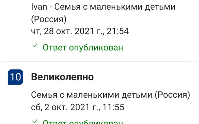 Квартира с отличной оценкой гостей