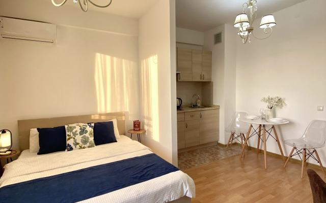 Квартира Уютная Студия с Видом на Город