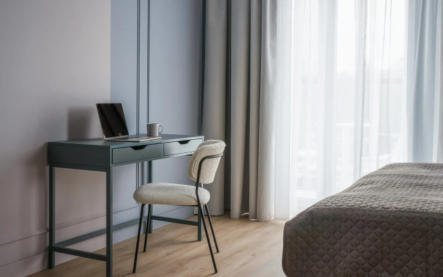 Апартаменты Pavlov Графит с видом на реку