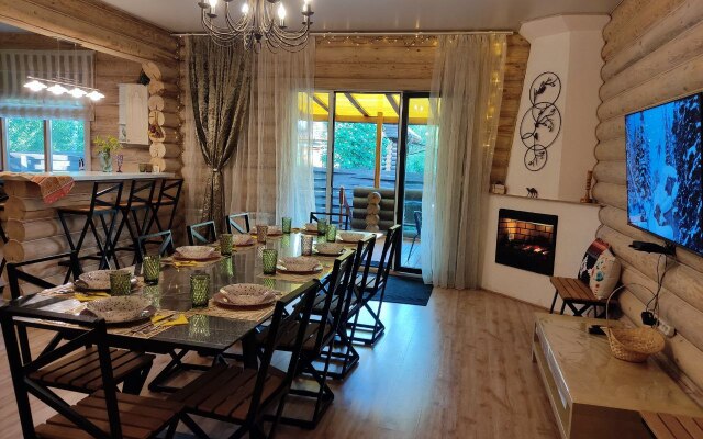 Шале Бревенчатый дом АБЗАКОВО