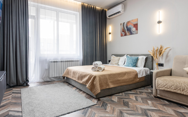 Апартаменты Студия Bounty рядом с ТРЦ Мега Парк (197)