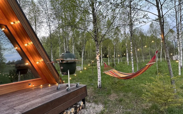 Частный дом на на берегу реки Руза