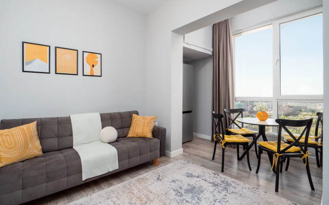 Квартира евродвушка с уютом и с видом на горы