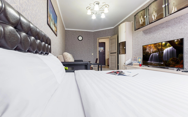 Апартаменты 24 Этаж Панорама Города и Гор  ЖК Большой, Самый Центр Бесконтактное Заселение 24/7 by Depart Apart