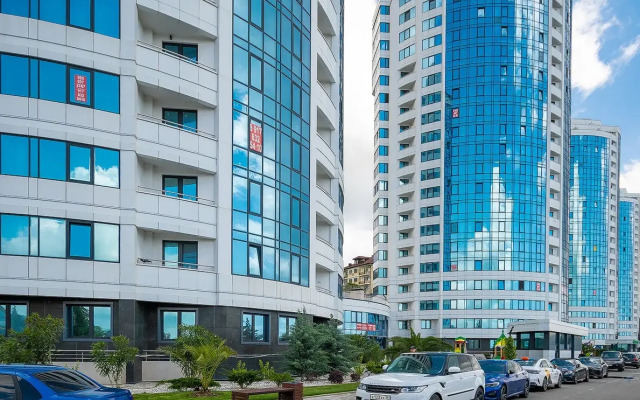 Morskaya Simfonya-2 s panoramoj na more, bassejnom na territorii ZhK  Apartament