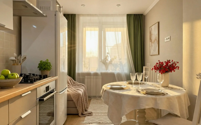 Квартира от FolkFort Уют в Зелёном Районе рядом с ТЦ и Станциями Метро