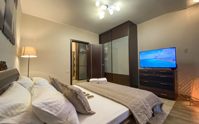Stilnaya Kvartira Vozle Komsomolskogo Parka By Sutki26 Apartments