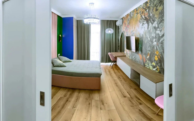 Квартира 411 Дизайн Тропик Жк Изумрудный Город