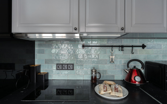 Апартаменты Lalapart Black Emerald с сауной в ЖК Савеловский Сити