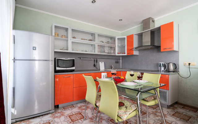 Квартира Просторная евродвушка Natali apart на метро Автозаводская