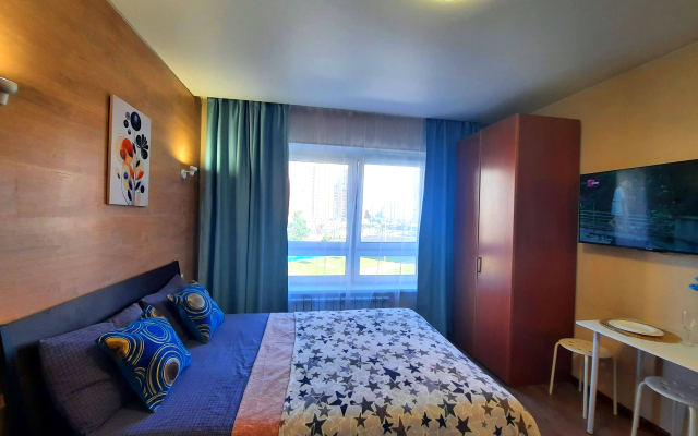 Квартира Вторая студия на Вертолетчиков