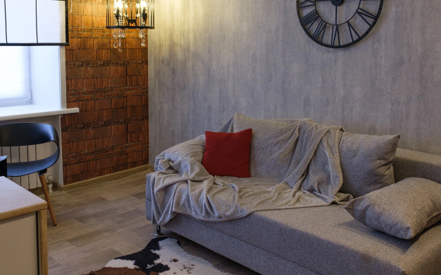 Квартира Лофт с большой круглой ванной