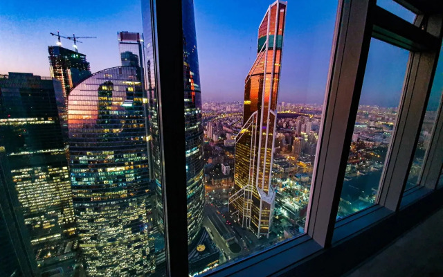 Moskva Siti Apex 42 etazh 2 komnaty Apartments