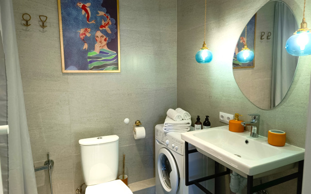 Апартаменты Рыба-Кит в современном комплексе на Яблоневой