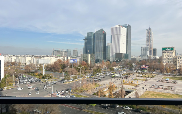 Апартаменты Элегантная студия с панорамным видом на Ташкент Сити