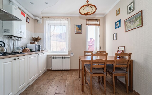 Апартаменты на пешеходной улице с 2-мя спальнями