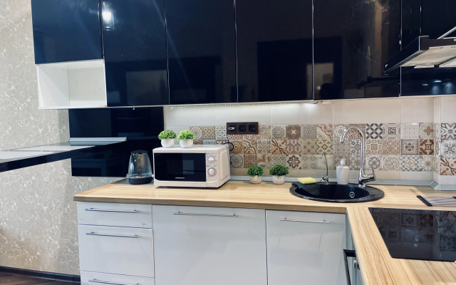 Квартира Стильная Евродвушка для семейного отдыха