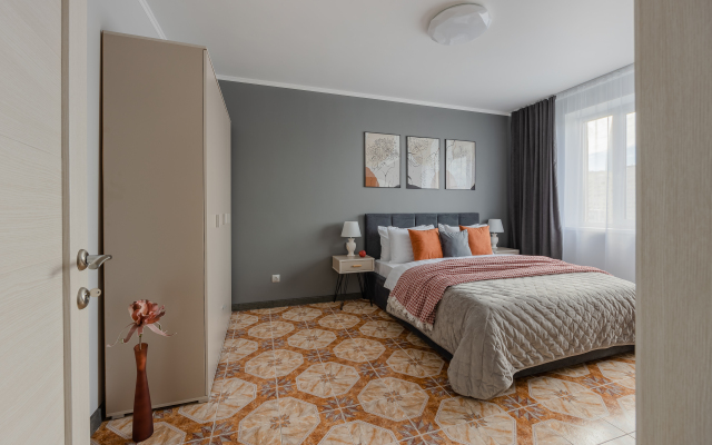 Dvukhkomnatnye Prudius Apart u Lakhta tsentra Apartaments