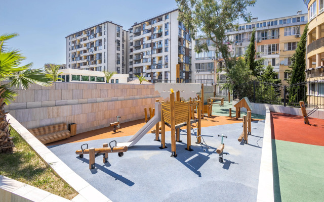 Квартира Уютная с Бассейном на Территории МореСолнцеАпарт