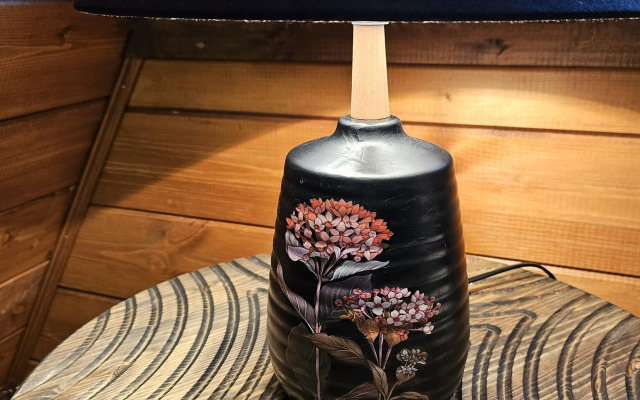 Частный дом темный А-фрейм