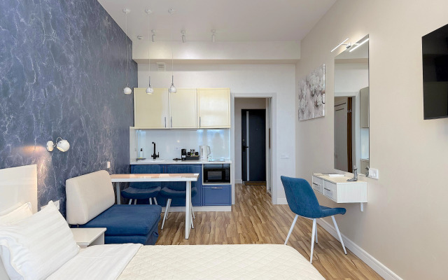 Апартаменты Акваделюкс с бассейном у моря N638a