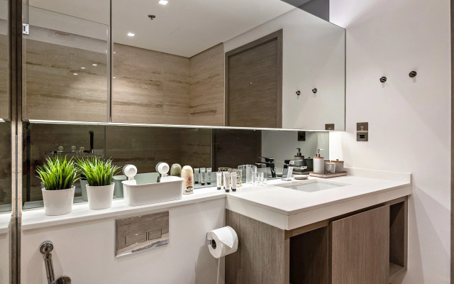 Апартаменты Sterling 1BR with Burj Khalifa View