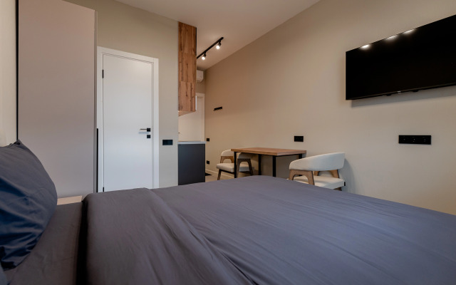 Uyutnaya studiya ryadom s Lukoyl Arenoy Apartments