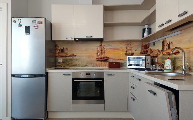 Апартаменты Sunny apartment 5 min from metro Belomorskaya