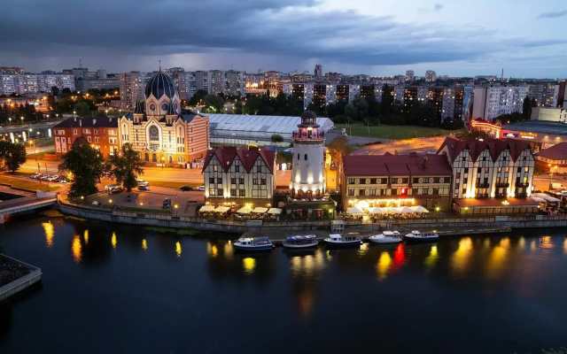 Квартира двухкомнатная класса комфорт плюс в Рыбной деревне, остров Канта