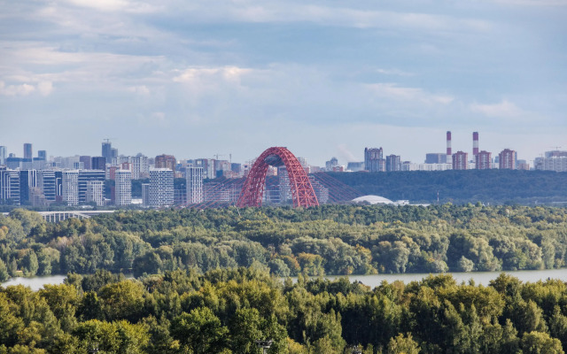 Апартаменты с видом на реку Москву