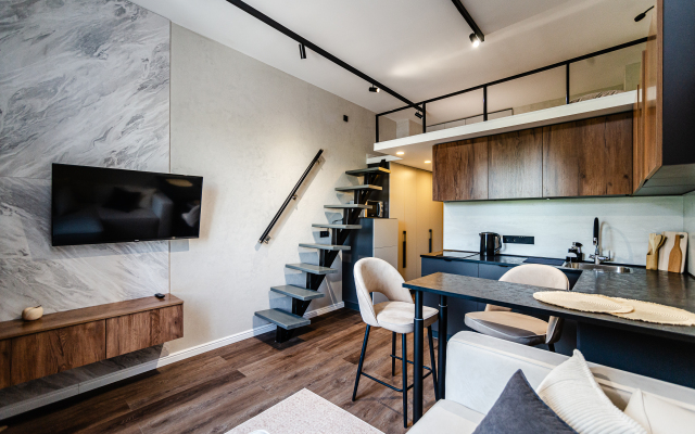Lyuks Studiya V Stile Minimalizm Apartments