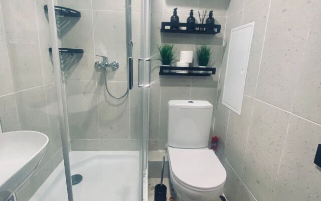 Apartment New Scandi Green on Tulskaya
