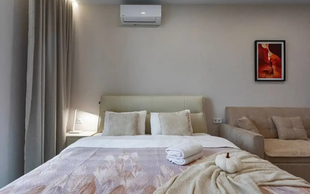 Апартаменты Стильная в Шаговой Доступности от Пляжа