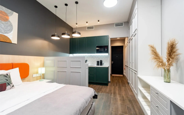 Апартаменты Студия с видом на Неву