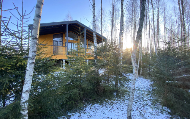 Частный Дом ЕлкиШале с 3мя спальнями, баней и чаном