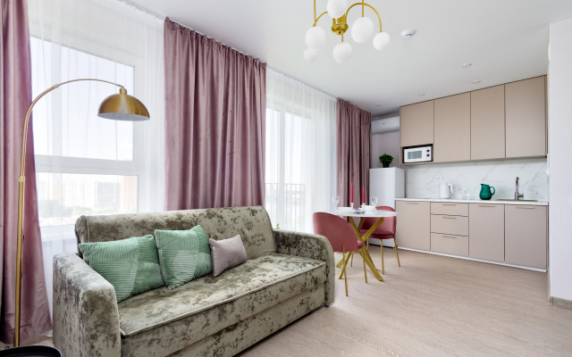 Dvukhkomnatnaya Ryadom s Akvaparkom Flat